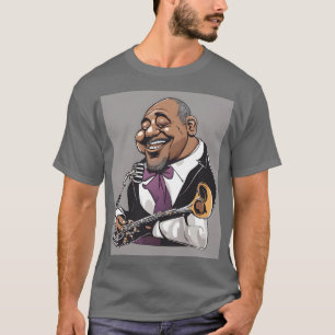 T-shirt musiciens de jazz