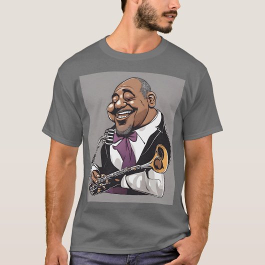 T-shirt musiciens de jazz (Devant)