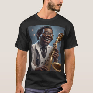 T-shirt musiciens de jazz