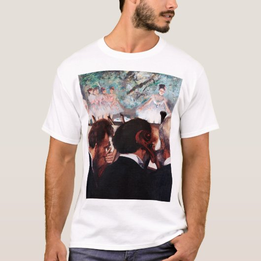 T-shirt Musiciens d'orchestre, Edgar Degas (Devant)