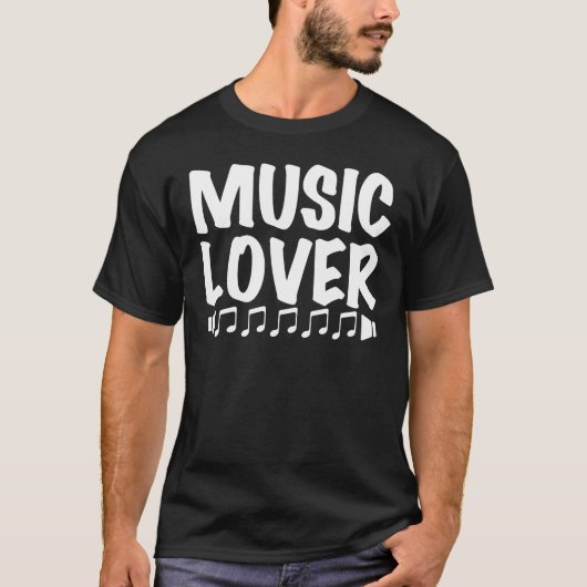 T-shirt MusicLover/T (Devant)