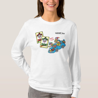 T-shirt MusicToon : Clowns aux jokers gauches vers la