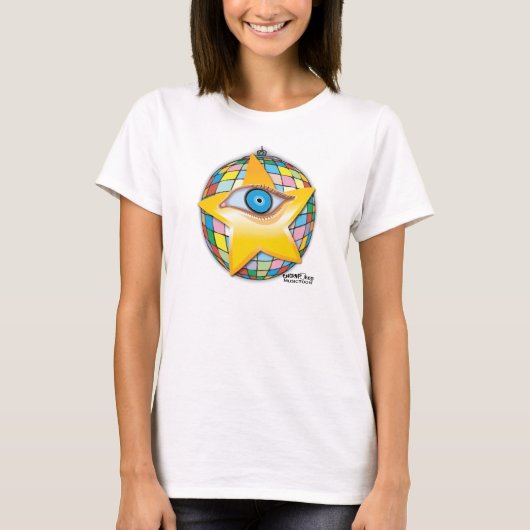 T-shirt MusicToon : Étoile Shinning pour que vous voyiez : (Devant)