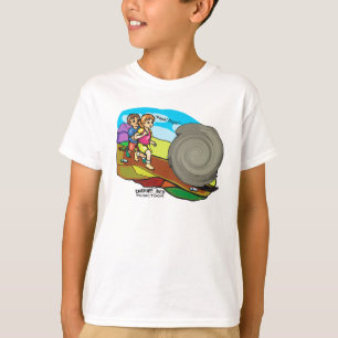 T-shirt MusicToon : Le papa était une pierre de Rollin :