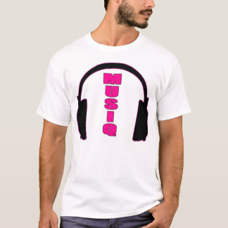 T-shirt Musiq w/Headphones