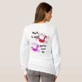 T-shirt Musique (Dos entier)