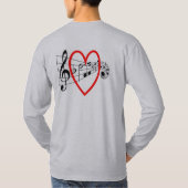 T-shirt MUSIQUE (Dos)