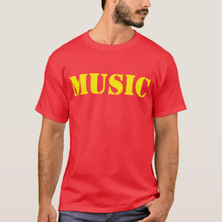 T-shirt Musique