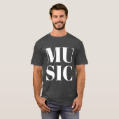 T-shirt Musique (Devant entier)