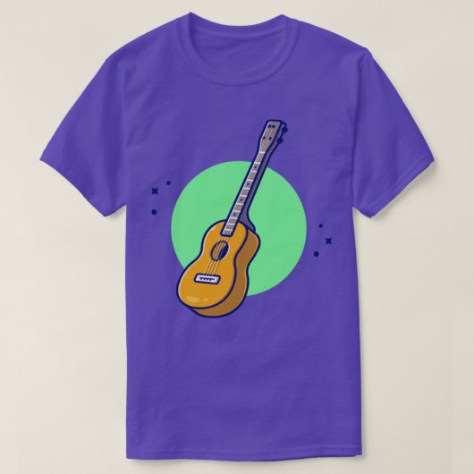 T-shirt Musique accoustique guitare (Design devant)