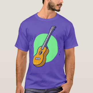 T-shirt Musique accoustique guitare
