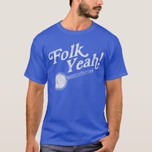 T-shirt Musique acoustique rétro amusante banjo Folk ouais