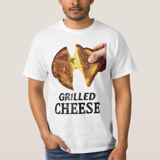 T-shirt Musique au fromage grillé (Devant)