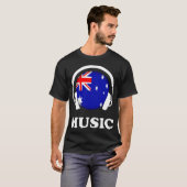 T-shirt Musique australienne (Devant entier)