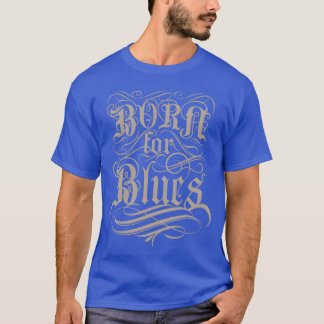 T-shirt musique blue