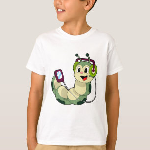T-shirt Musique casque Caterpillar