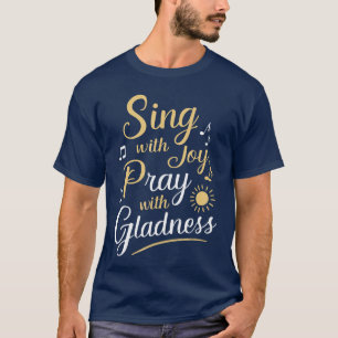 T-shirt Musique chorale Chant religieux Musique à base de