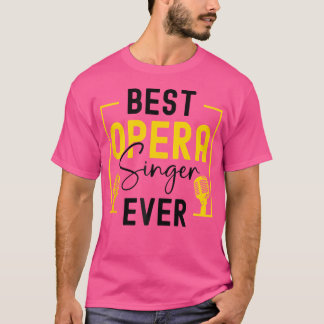 T-shirt Musique Chorale chorale chorale chanteur d'opéra