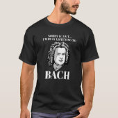 T-shirt Musique Classique compositeur Jean-Sébastien B (Devant)