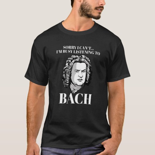 T-shirt Musique Classique compositeur Jean-Sébastien B (Devant)