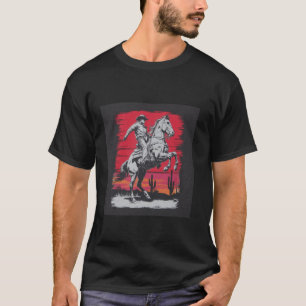 T-shirt Musique Country Texas Animal Cheval Cowboy