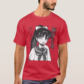 T-shirt Musique d'anime vintage