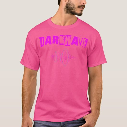 T-shirt Musique Darkwave Ebm Goth Post Punk Electro Synth (Devant)