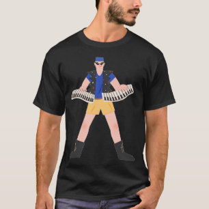 T-shirt Musique de bande 001