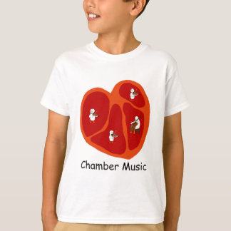 T-shirt musique de chambre