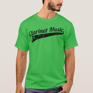 T-shirt Musique de clarinette garçon