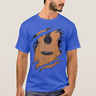 T-shirt Musique de guitare acoustique Guitariste Musicien