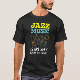 T-shirt Musique de jazz Instrument de musique Genre 1