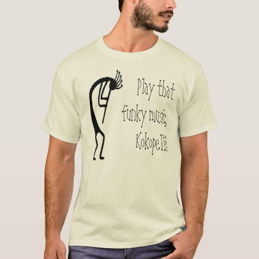 T-shirt Musique de Kokopelli (Devant)