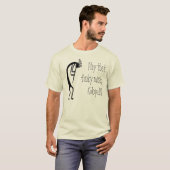 T-shirt Musique de Kokopelli (Devant entier)