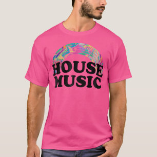 T-shirt Musique de la maison - Psychedelic Rainbow Edm Lov
