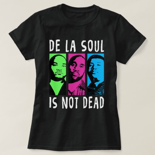 T-shirt Musique De La Soul Style Rétro (Design devant)