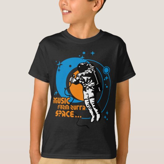 T-shirt Musique de l'espace d'outta (Devant)
