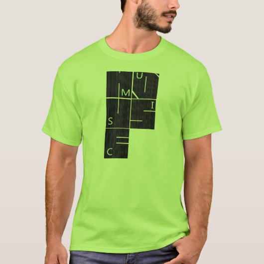 T-SHIRT MUSIQUE DE MAISON (Devant)