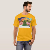 T-shirt Musique de Noël 2 - Teckels ( ) (Devant entier)