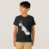 T-shirt Musique de piano (Devant entier)