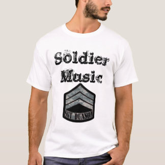 T-shirt Musique de soldat (LOGO d'ACU SGT)