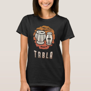 T-shirt Musique de table vintage rétro classique Sunset