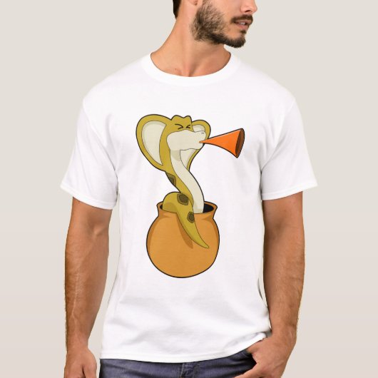 T-shirt Musique de Trumpet Snake (Devant)