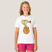 T-shirt Musique de Trumpet Snake (Devant entier)