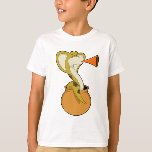 T-shirt Musique de Trumpet Snake (Devant)