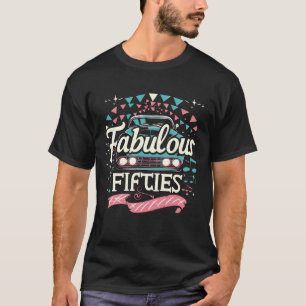 T-shirt Musique de voiture des années 50 Sock Hop Dance Ro