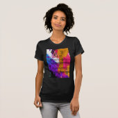 T-shirt musique, décor de piano (12) (Devant entier)