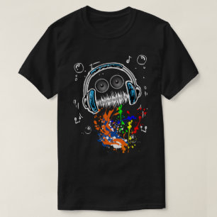 T-shirt Musique d'ondes sonores Mech