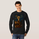 T-shirt musique drôle  (Devant entier)