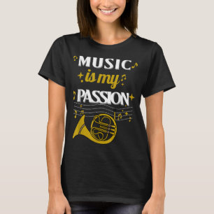 T-shirt Musique est ma passion - Great Gift Music French H